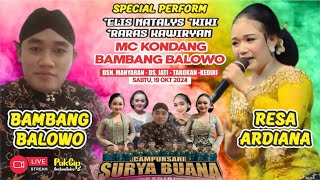 LiVE SURYA BUANA BT RESA ARDiANA  19102024  ManyaranJatiTarokanKediri [upl. by Relyhs]