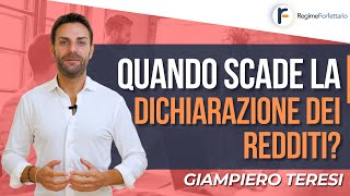 Quando scade la Dichiarazione dei Redditi [upl. by Musette]