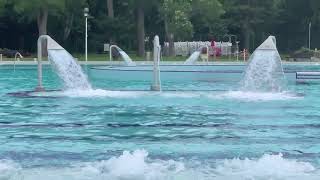 Budapest  Palatinus Strand Baths  Margaret island July 2020 [upl. by Zonnya]