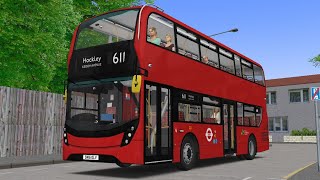 OMSI 2  NEW Bowdenham V5 Route 611  SP ADL E400 MMC London Spec Motorway amp DIVERSION Action [upl. by Arabelle]