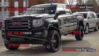 2018 GMC Sierra 1500  Customizing Your Truck [upl. by Leilah]