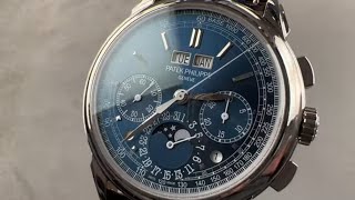 Patek Philippe 5270G019 Perpetual Calendar Chronograph Patek Philippe Review [upl. by Oiligriv]