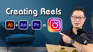 Creating Instagram Reels with Adobe Animate and Premiere Pro [upl. by Mirth]