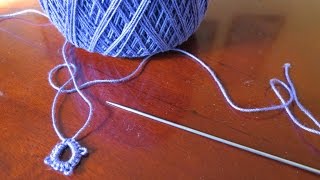 Needle Tatting for Beginners [upl. by Schultz539]