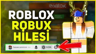 Roblox Robux Hilesi 2023  Robux Hilesi Nasıl Yapılır Güncel 100 [upl. by Inafetse]