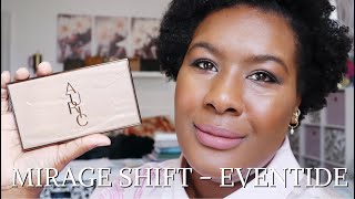 AURIC MIRAGE SHIFT CREME CHEEK PALETTE IN EVENTIDE DEMO AND REVIEW [upl. by Thayer]