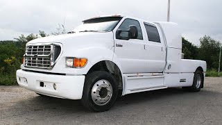 2002 Ford F650 Super Crewzer [upl. by Elleinad]