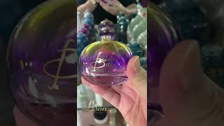 Glass perfume bottle spraying colorsperfumebottle glassbottle perfume [upl. by Nehtiek787]