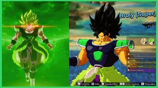 Todas as TRANSFORMAÇÕES E GOLPES do SUPER BROLY  Dragon ball Sparking Zero [upl. by Eardna]