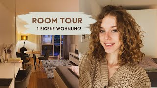 ROOM TOUR 🔑🚪 Meine erste eigene Wohnung als Studentin  inkl Food Inspo [upl. by Nahij974]