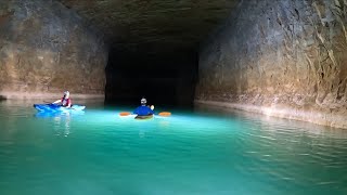 We Found A Cave In A Giant Limestone Mine [upl. by Tabor]