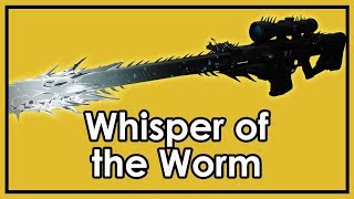 Whisper of the Worm vs Hefnd in 2 FLOORS Warlords Ruin Destiny 2 [upl. by Grunenwald]