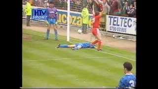 19930516 Swindon Town vs Tranmere Rovers highlights amp news clips [upl. by Annil]