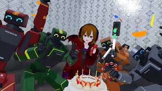 もい誕生日記念お祝いワールド作りました🤖🤖🐰🤖🤖 [upl. by Nedrah]