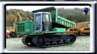 KOMATSU RAUPENDUMPER RUBBER TRACKED DUMPER [upl. by Aicilyhp]