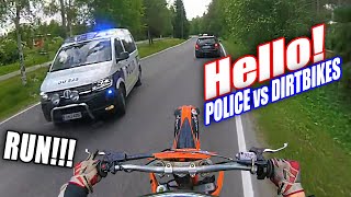 Police VS Dirt Bikers Cops Chase Motorcycle  Best Compilation 2021 [upl. by Arikaahs714]