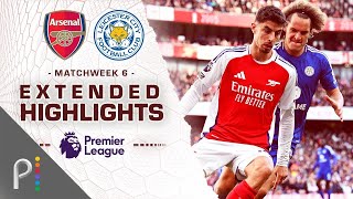 Arsenal v Leicester City  PREMIER LEAGUE HIGHLIGHTS  9282024  NBC Sports [upl. by Goldenberg]