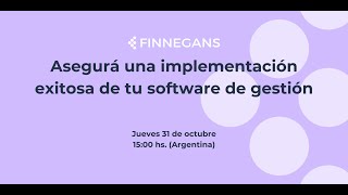 Webinar  Implementación ágil de software de gestión [upl. by Hendrik]