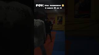 POV Why I play🥋 so aggressive 😤🗯️ taekwondo taekwondokicks taekwondoagt taekwondofight [upl. by Malony421]