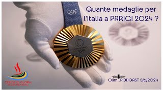 Quante medaglie per lITALIA alle OLIMPIADI di PARIGI 2024 OlimPODCAST 562024 [upl. by Trembly]