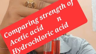 which acid is stronger chemistrylovers scienceexperiment phacidicnature [upl. by Tnerb]