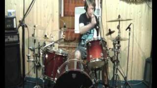 paul oakenfold ready steady go drums cover by Dengin [upl. by Rekoob]