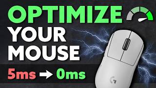 Mouse Optimization GUIDE for Gaming 🔧 0 Delay Tweaks [upl. by Sanjay]