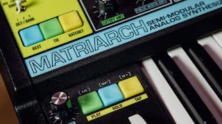 Moog Matriarch  Sound Explorations of the Paraphonic Synthesizer with Philip Cornish [upl. by Yekciv]