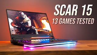 ASUS Scar 15 Ryzen Gaming Laptop Tested In 13 Games [upl. by Nessy]