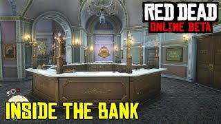 How To Get Inside The BANK of Saint Denis In Red Dead Online Red Dead Online Wallbreach [upl. by Adalheid]