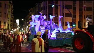 Cabalgata REYES MAGOS 2022 en Irun [upl. by Nemrak]