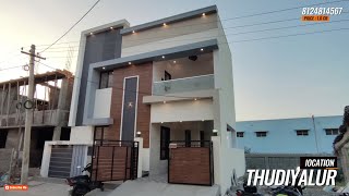 புதிய 3bhk வீடு விற்பனைக்கு Near 100 ft rd  275 cent Duplex House House for sale in coimbatore [upl. by Ahseiuqal]