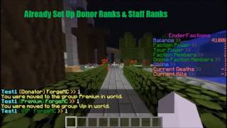 Premade Factions Server Minecraft Download Free [upl. by Ehcsrop548]