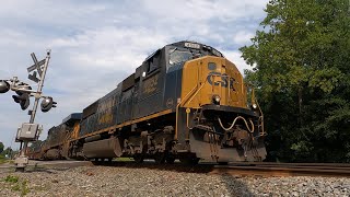 SD70AC 4552 in Charge of Hotshot I031 as it FLIES South Past Arkendale VA  6262024 [upl. by Reklaw723]