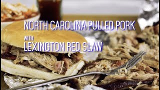 BBQ Pulled Pork and Coleslaw North Carolina Style [upl. by Girardo]