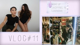 VLOG 11  BEAUTY GURUS  Makeup shopping in Suriname [upl. by Darelle]