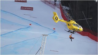 Ski Alpin Dominik Paris siegt in Bormio  schwerer Sturz von Klemen Kosi [upl. by Nairrot341]