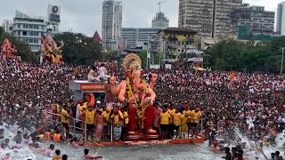 Lalbaugcha Raja Visarjan 2022 [upl. by Muslim]