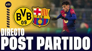 El post partido Borussia Dortmund vs FCBarcelona y la victoria del Atlético de Madrid [upl. by Mandelbaum392]