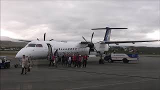 Egilsstaðir Airport Iceland EGS Plane Spotting [upl. by Hughmanick]