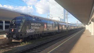 1116 1827 und 1116 2478 am RJ268 in Linz Hbf am 2992024 [upl. by Harmon755]