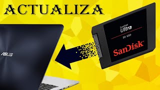 Cambiar un DISCO DURO HDD mecánico por un SSD PARTE 1🔧💾 [upl. by Eilarol]