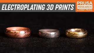 Electroplating 3D Prints the Symphony of Plastic and Metal [upl. by Sialac]