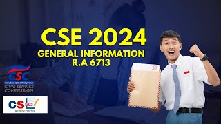 RA 6713  Civil Service Exam Reviewer 2024 CSE [upl. by Griffin]