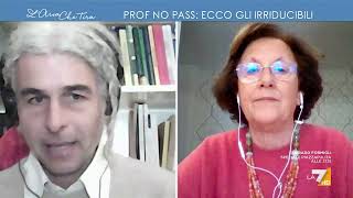 Il docente No Vax Davide Tutino contro lepidemiologa Stefania Salmaso quotNon mi permetto di [upl. by Johnstone]