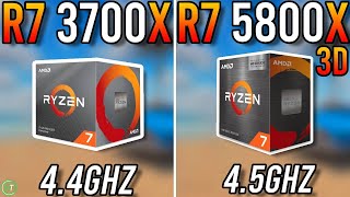 Ryzen 7 3700X vs Ryzen 7 5800X3D  Great Upgrade [upl. by Nidnerb412]