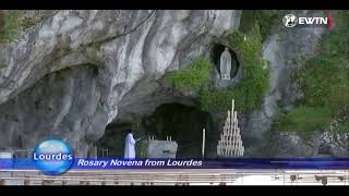 Chaplet of Divine Mercy Adoration and Lourdes Rosary Novena  EWTN [upl. by Allayne]