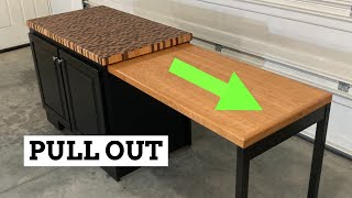 Extending Table in Kitchen Island [upl. by Alistair411]