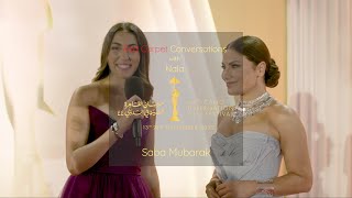 CIFF 44 Day 1  Red Carpet Conversations with Nala  Saba Mubarak [upl. by Annaik45]