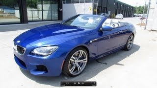 2012 BMW M6 Convertible Start Up Exhaust and In Depth Review [upl. by Arutnev]